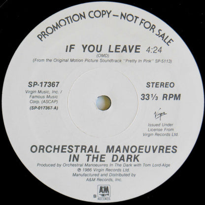 If You Leave / Pretty In Pink - secondary