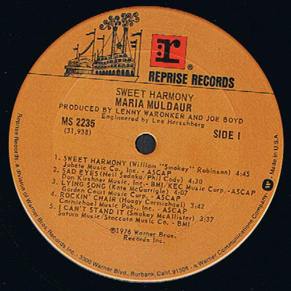 Sweet Harmony - secondary