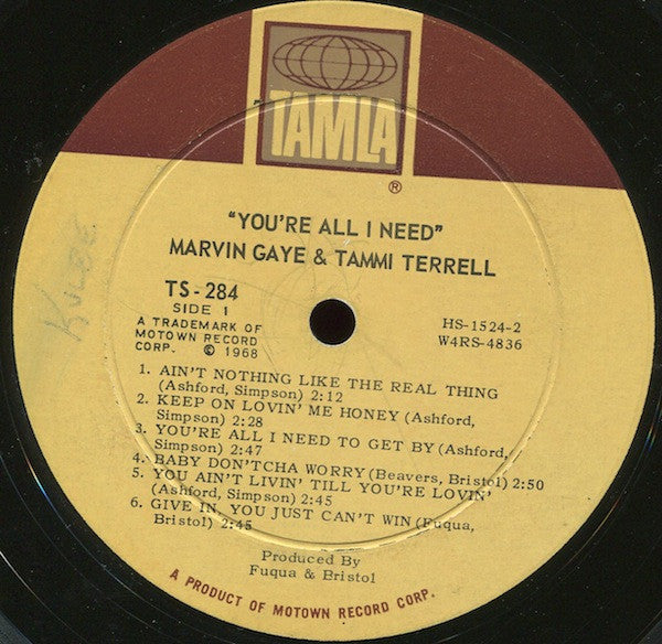 Marvin Gaye, Tammi Terrell - You're All I Need