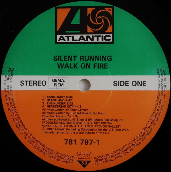 Silent Running - Walk On Fire
