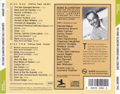 Duke Ellington And His Orchestra - The Duke Ellington Carnegie Hall Concerts: January 1943