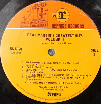 Dean Martin - Dean Martin's Greatest Hits! Volume 2