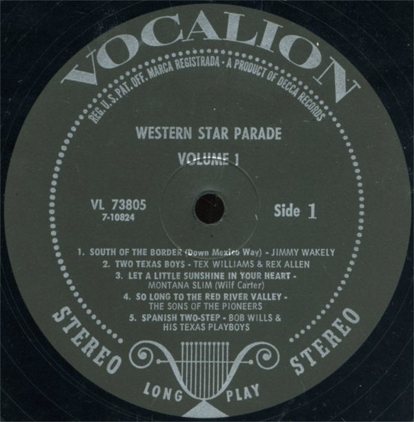 Various - Western Star Parade