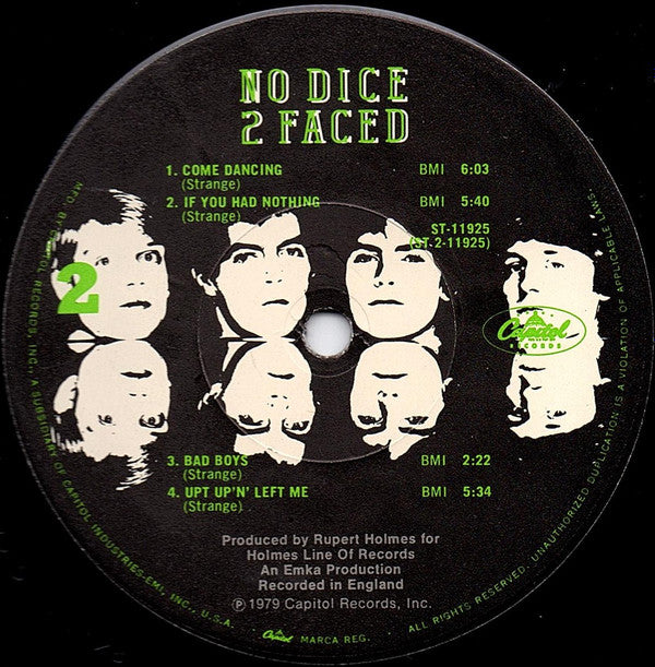 No Dice - 2 Faced