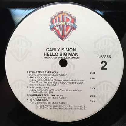 Carly Simon - Hello Big Man