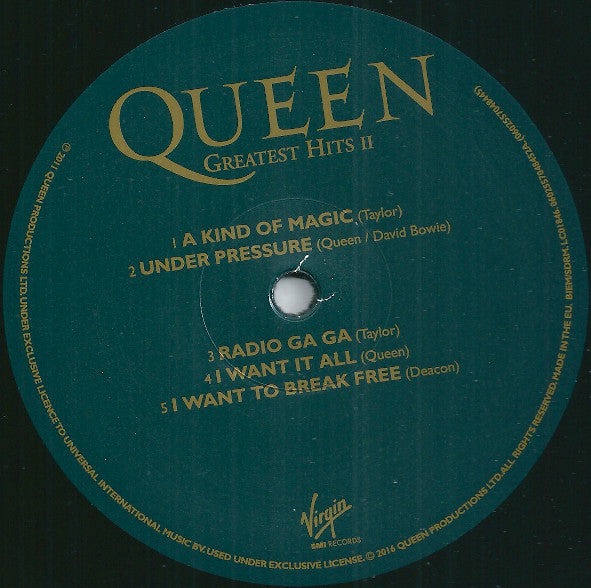 Greatest Hits II - secondary