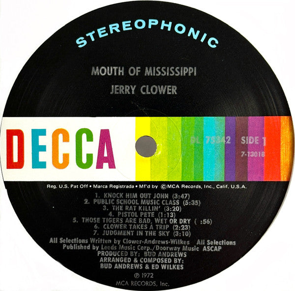 Jerry Clower - Mouth Of Mississippi