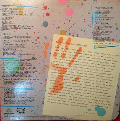 Wet Willie Greatest Hits - secondary