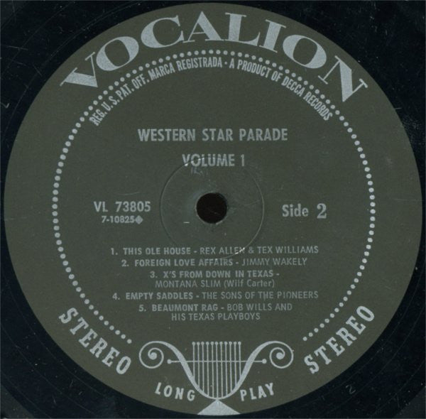 Various - Western Star Parade