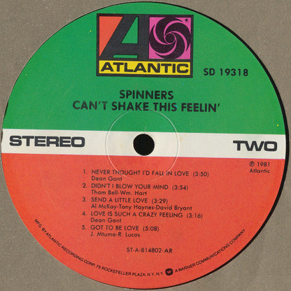 Can't Shake This Feelin' - secondary
