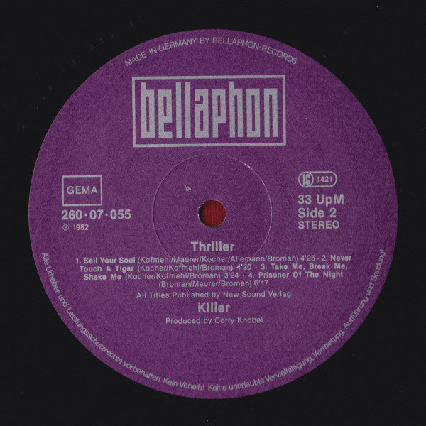 Thriller - secondary