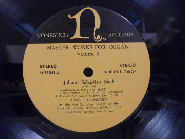 Master Works For Organ Volume 8 - secondary