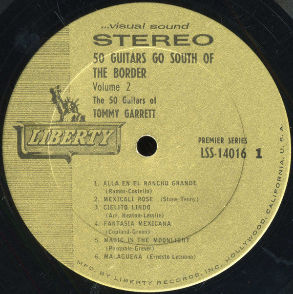 The 50 Guitars Of Tommy Garrett - 50 Guitars Go South Of The Border Volume 2