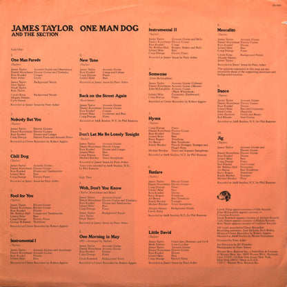One Man Dog - secondary