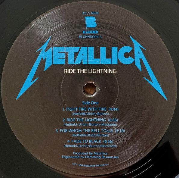 Ride The Lightning - secondary