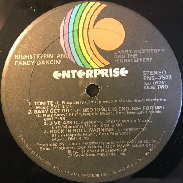Larry Raspberry And The Highsteppers - "Highsteppin' And Fancy Dancin'"