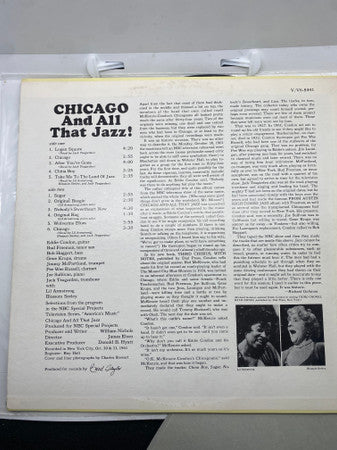 Chicago And All That Jazz! - secondary