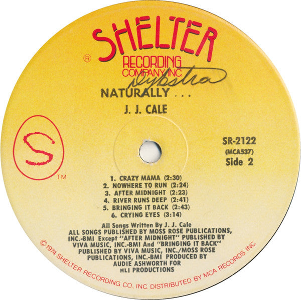 J.J. Cale - Naturally