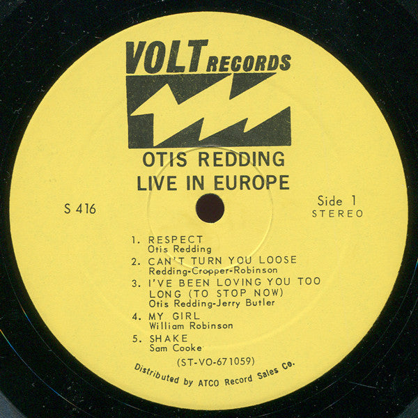 Otis Redding - Otis Redding Live In Europe