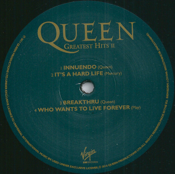 Greatest Hits II - secondary
