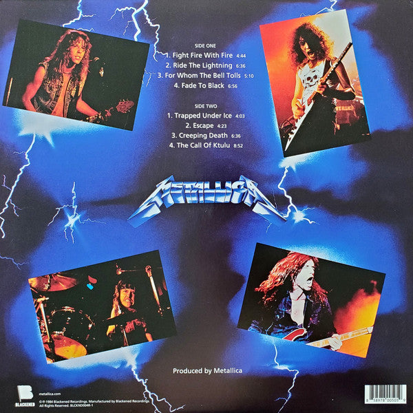 Ride The Lightning - secondary