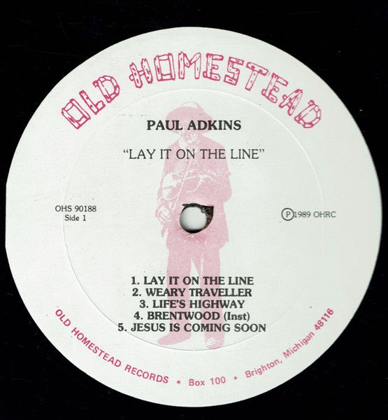 Lay It On The Line - secondary