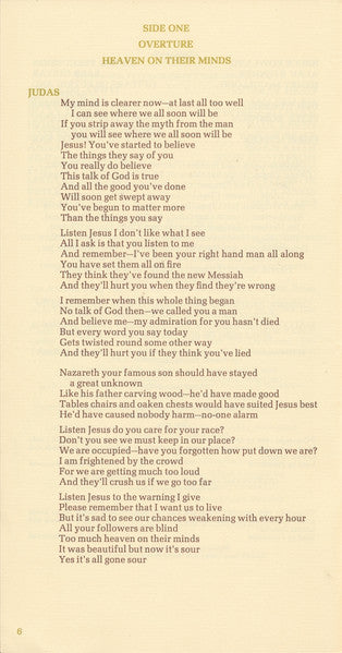 Jesus Christ Superstar - secondary