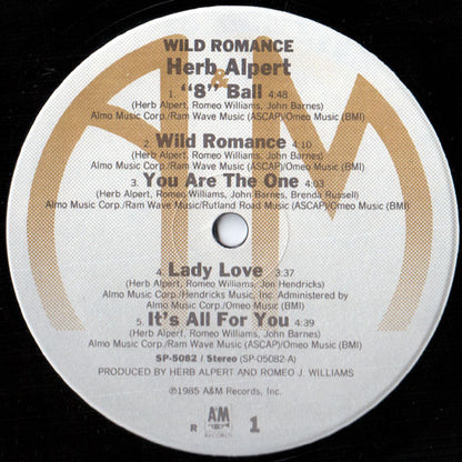 Herb Alpert - Wild Romance