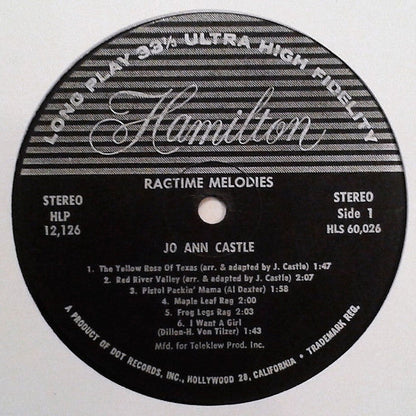 Ragtime Melodies - secondary