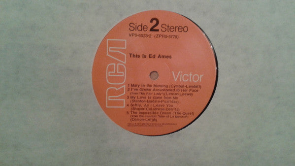 Ed Ames - This Is Ed Ames