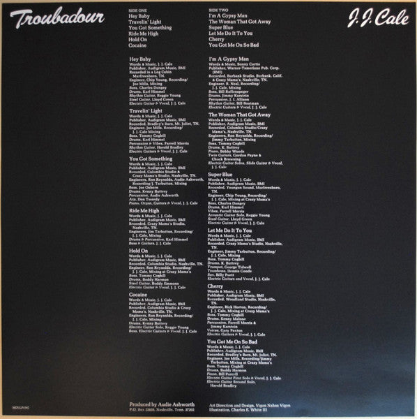 Troubadour - secondary