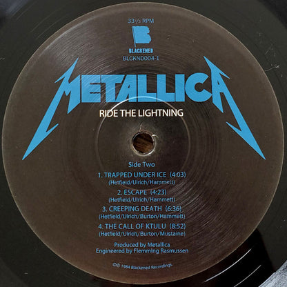Ride The Lightning - secondary