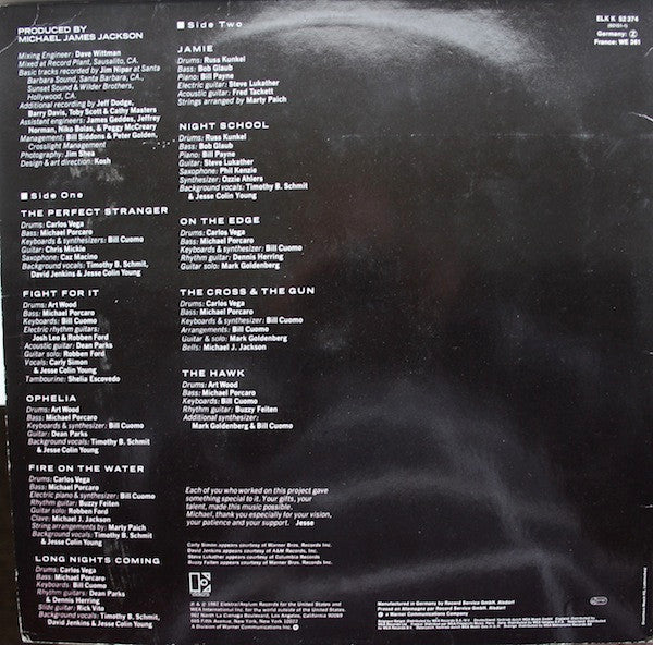 Jesse Colin Young - The Perfect Stranger
