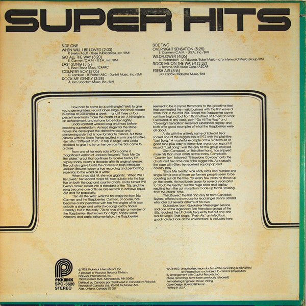 Super Hits - secondary