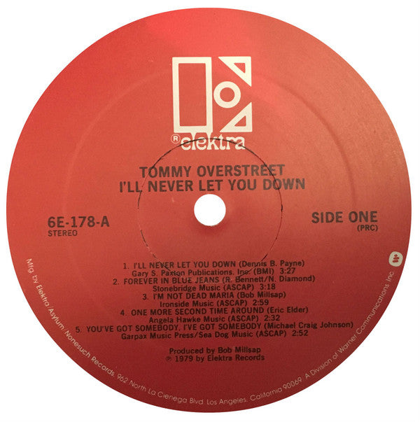 Tommy Overstreet - I'll Never Let You Down