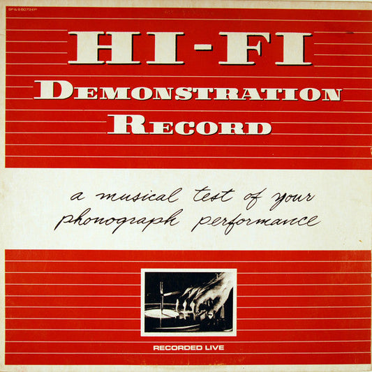 Demonstration Record - secondary