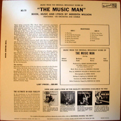 Fontanna His Orchestra And Chorus - The Music Man