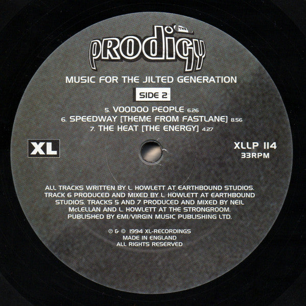 Music For The Jilted Generation - secondary