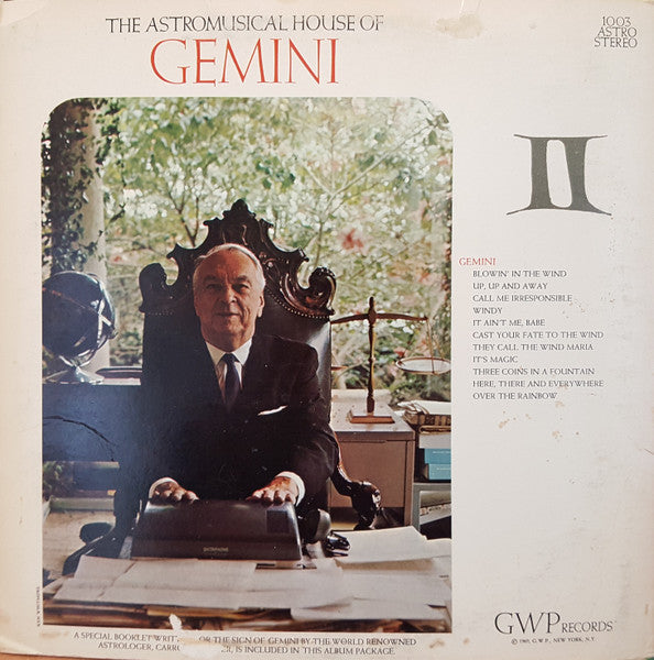 The Astromusical House Of Gemini - secondary