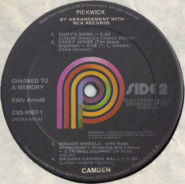Eddy Arnold - Chained To A Memory