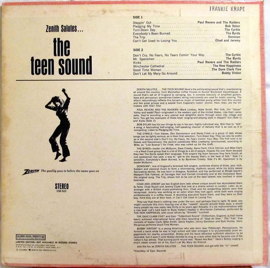 Zenith Salutes... The Teen Sound! - secondary