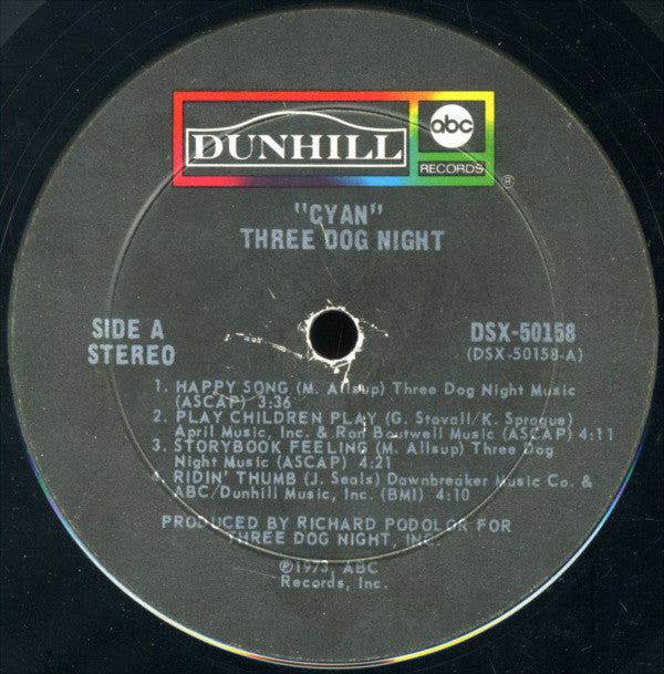 Three Dog Night - Cyan