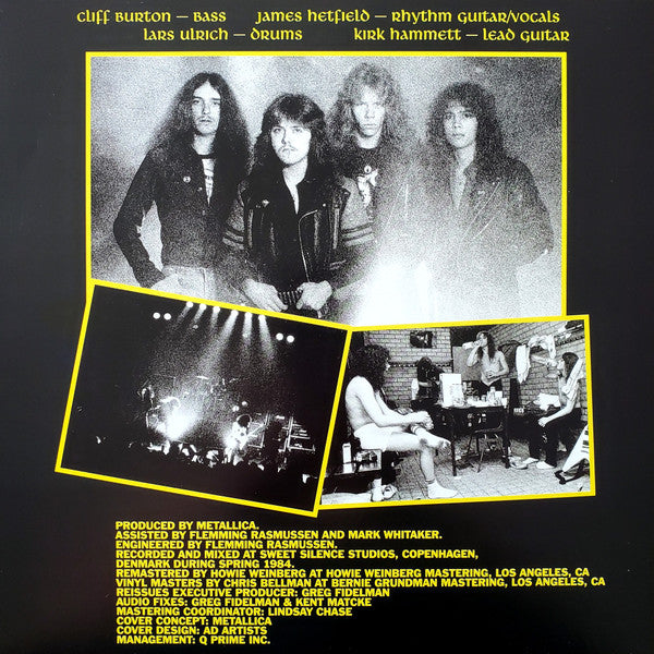 Ride The Lightning - secondary