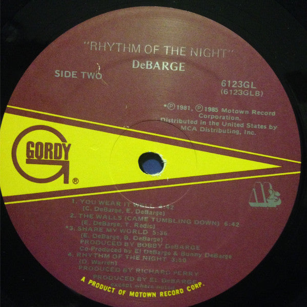 DeBarge - Rhythm Of The Night