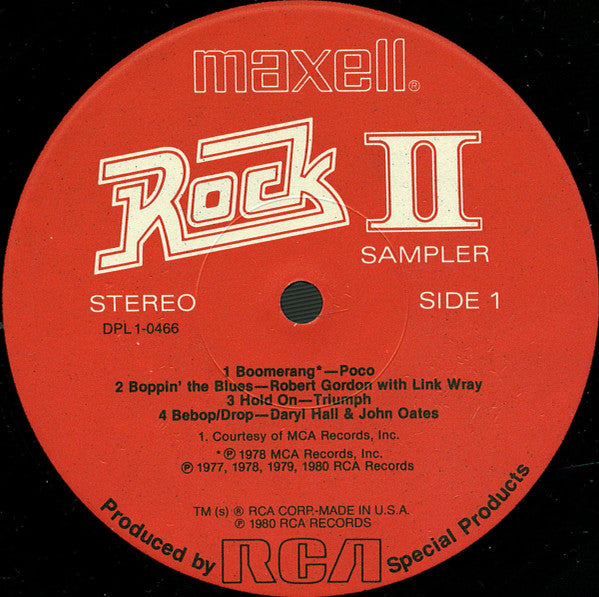 Maxell Rock II Sampler - secondary
