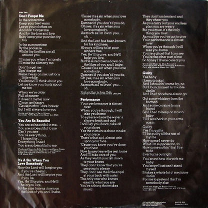 I Can Stand A Little Rain - secondary