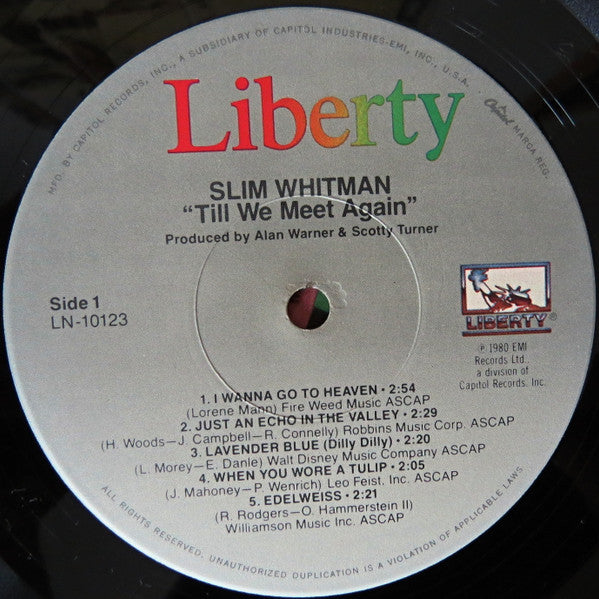 Slim Whitman - Till We Meet Again