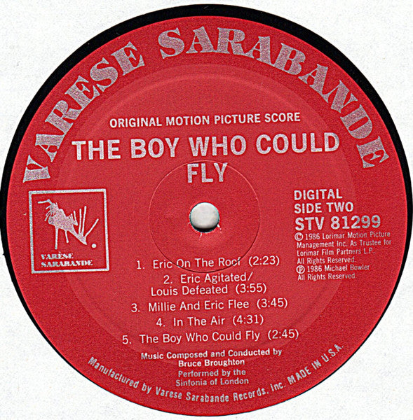 The Boy Who Could Fly (Original Motion Picture Score) - secondary