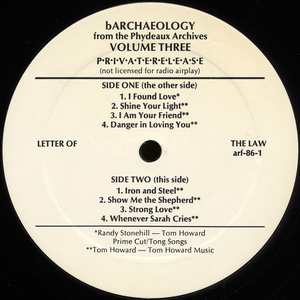 Barchaeology - secondary