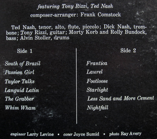 Frank Comstock - Jazz Lab Volume 1